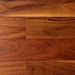 NAF Natural Exotic Walnut engineered hardwood flooring featuring 5-inch-wide planks, distinctive walnut grain and a textured handscraped finish