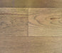 NAF Nutmeg Hickory engineered hardwood flooring with 7.5-inch wide planks, natural wood grain and a wirebrushed surface