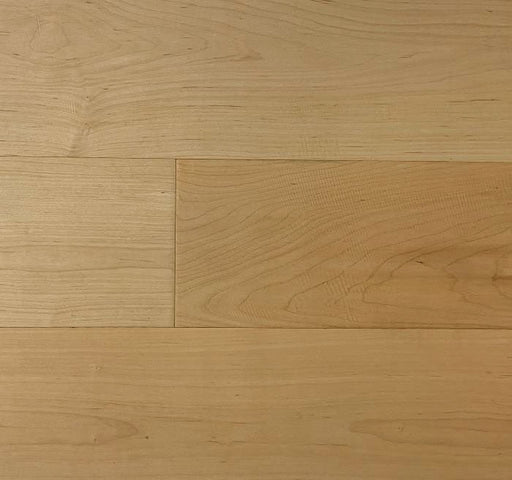 NAF Original Maple Maple engineered hardwood flooring featuring 6.5-inch planks with natural maple grain and a handscraped surface
