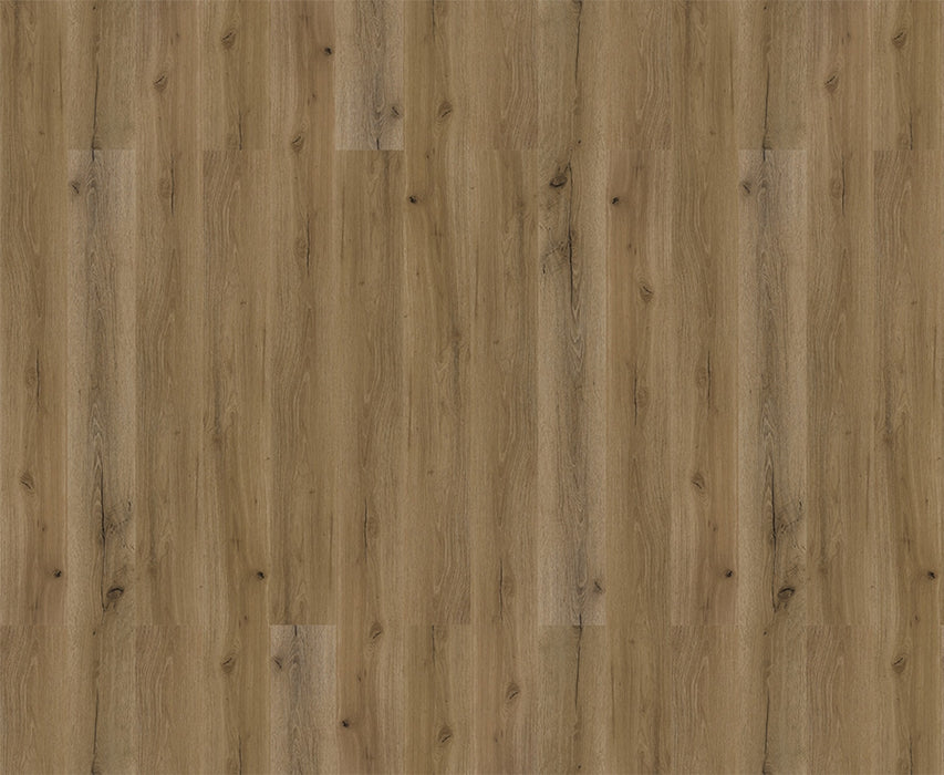 NAF Royal Durham 8mm waterproof rigid core vinyl plank flooring with realistic wood grain and deep-textured finish layout overview