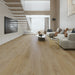 NAF Royal Kensington 8mm waterproof rigid core vinyl plank flooring with realistic wood grain and deep-textured finish in a living room