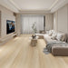 NAF Royal Leeds Castle 8mm waterproof rigid core vinyl plank flooring with realistic wood grain and deep-textured finish in a living room
