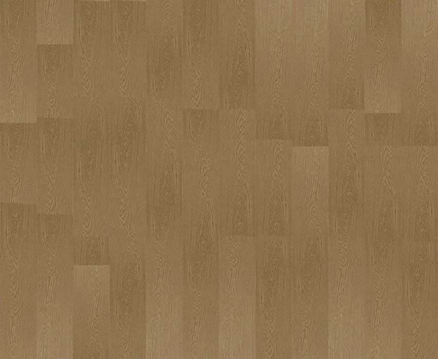 NAF Sandy 12mm waterproof laminate flooring featuring realistic wood-grain detailing and 7.7-inch-wide planks layout overview