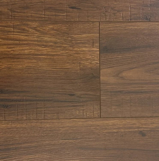 NAF Summit Oak 14mm waterproof laminate flooring featuring 7.7-inch wood-look planks with a realistic 4D textured finish