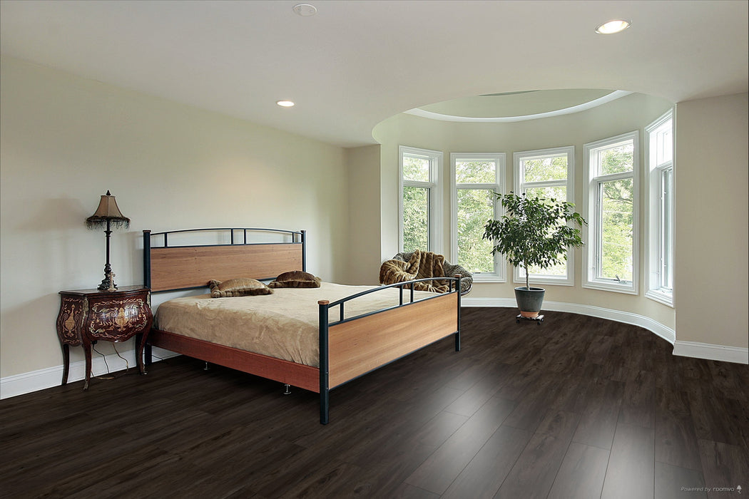 Toucan Black Forest SPC3 waterproof luxury vinyl flooring in bedroom