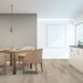 Toucan Boho Beige 9.06" 6mm SPC5 vinyl flooring in dining room