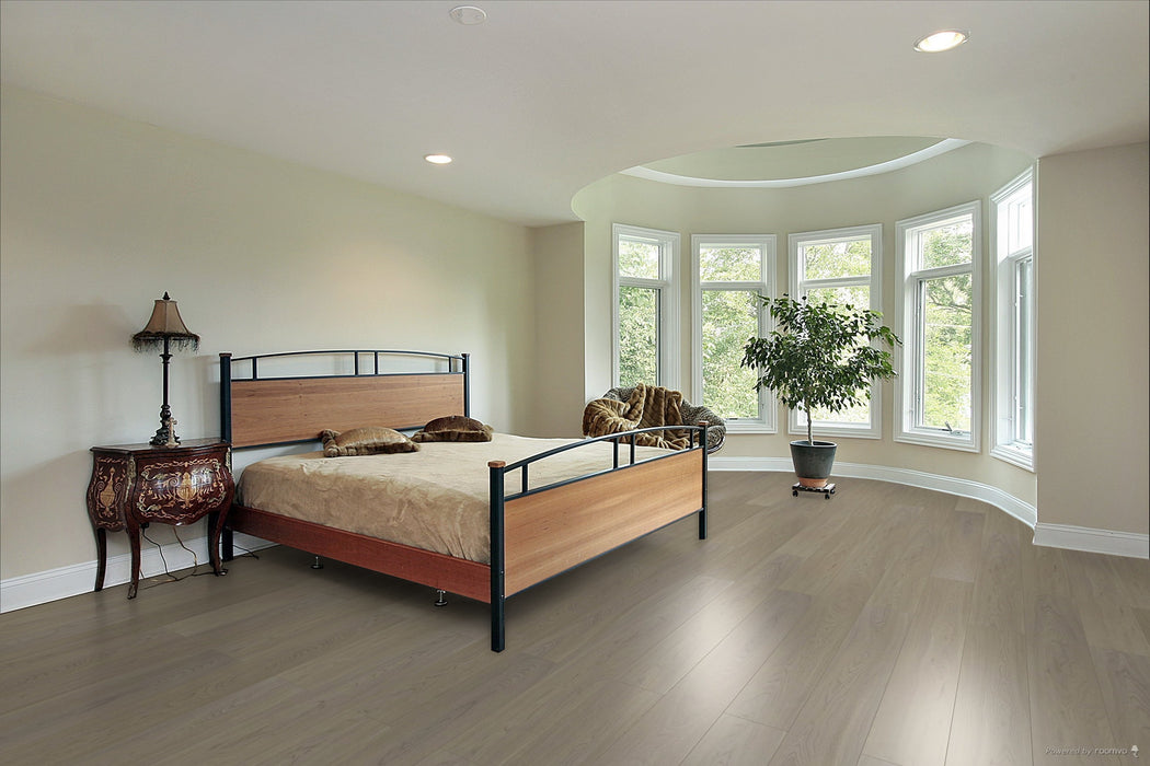 Toucan Canvas 7.72" waterproof TF80 laminate flooring in bedroom