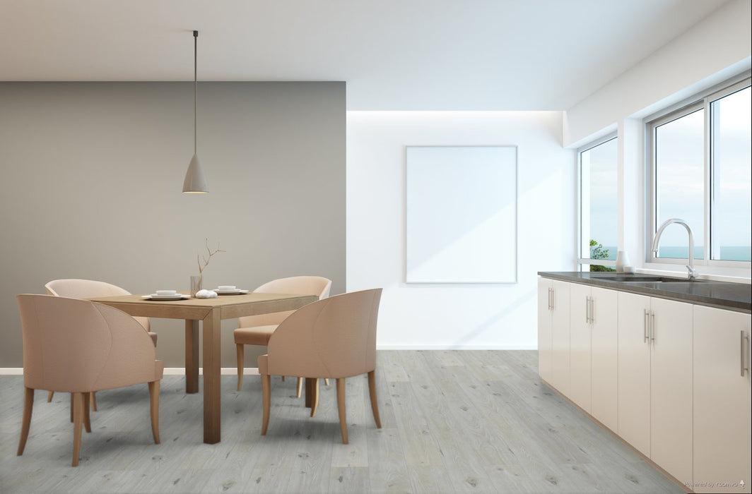 Toucan Chrysalis 7.72" waterproof TF80 laminate flooring in dining room