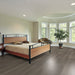 Toucan French Grey 9.06" 6mm SPC5 vinyl flooring in bedroom