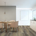 Toucan Lemon Pepper SPC4 — Cork Backing waterproof luxury vinyl flooring in dining room