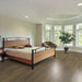 Toucan Machiato 7.70" Water Resistant EIR laminate flooring in bedroom