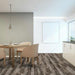 Toucan Moleskin SPC4 waterproof luxury vinyl flooring in dining room