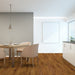 Toucan Nature Classic 5.00" Water Resistant Matt / Hand Scraped laminate flooring in dining room