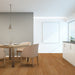 Toucan Nature Lite 5.00" Water Resistant Matt / Hand Scraped laminate flooring in dining room