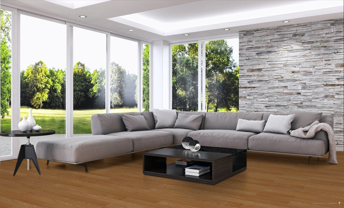 Toucan Nature Lite 5.00" Water Resistant Matt / Hand Scraped laminate flooring in living room