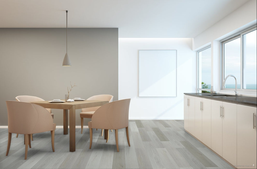 Toucan New Tusk SPC2 waterproof luxury vinyl flooring in dining room