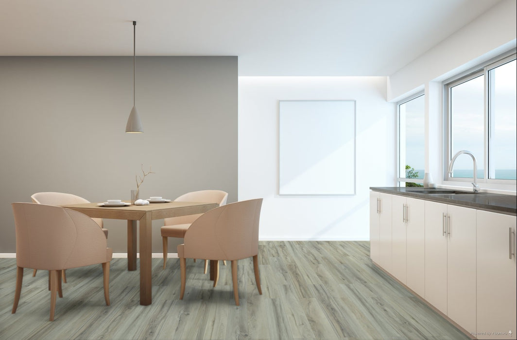 Toucan Newcastle SPC7 waterproof luxury vinyl flooring in dining room