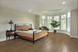 Toucan Sable Studio Collection European White Oak engineered hardwood flooring in bedroom