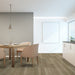 Toucan Safari Clay 9.06" 6mm SPC5 vinyl flooring in dining room