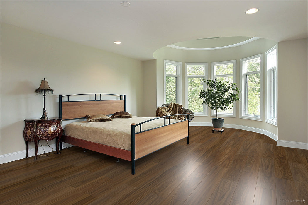 Toucan Santa Rosa TF66 waterproof laminate flooring in bedroom