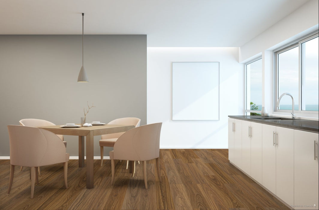 Toucan Santa Rosa TF66 waterproof laminate flooring in dining room