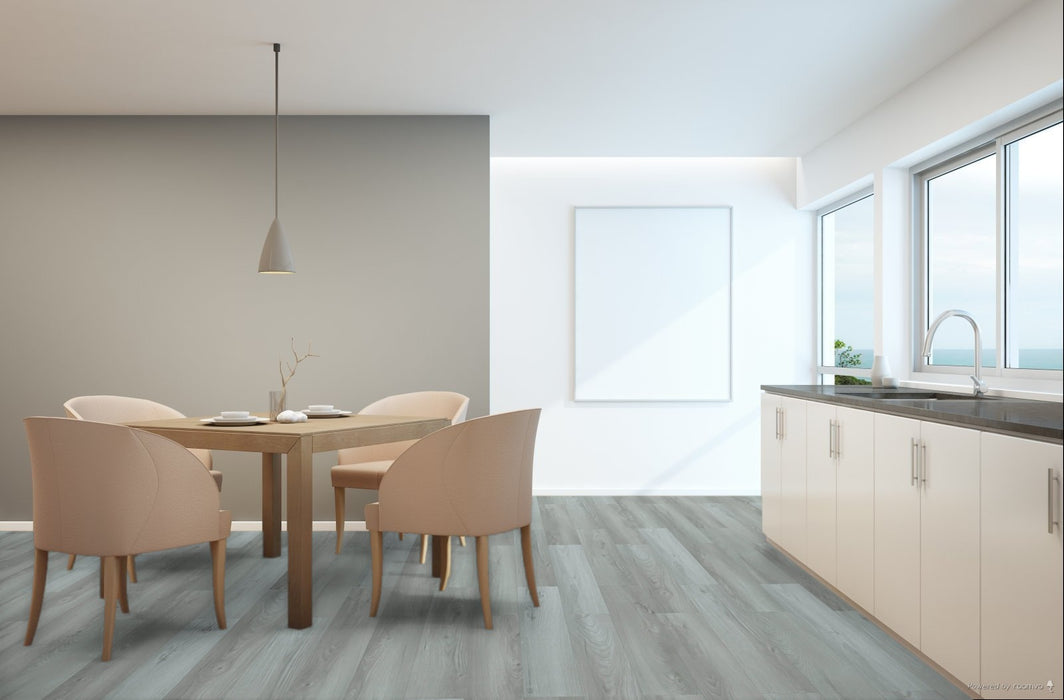 Toucan Silver City TF66 waterproof laminate flooring in dining room