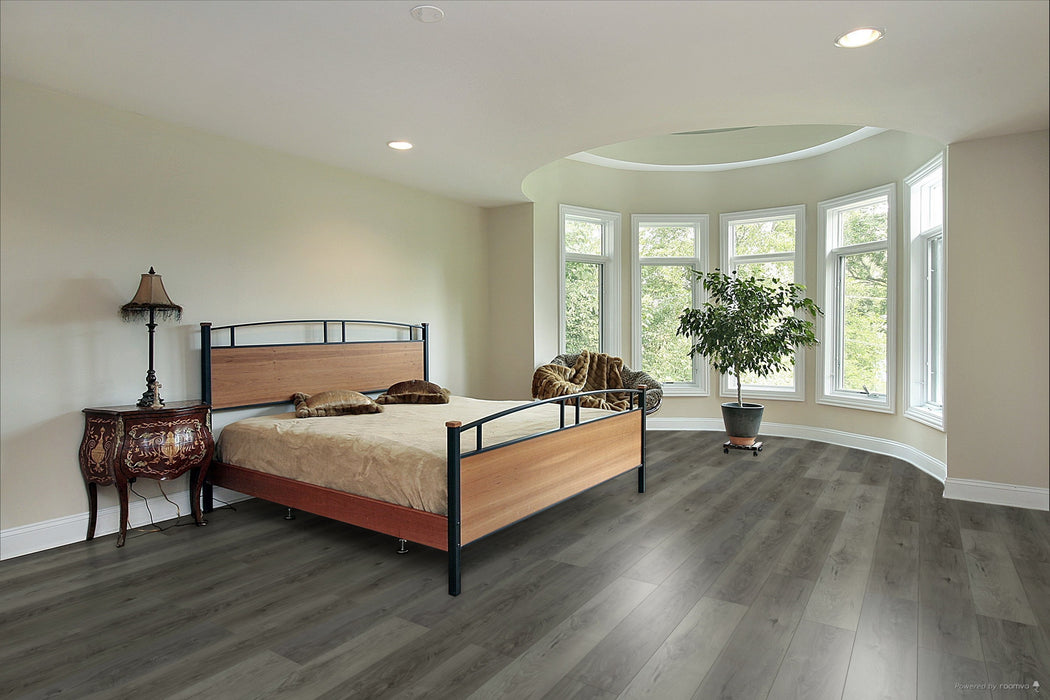 Toucan Stone SPC3 waterproof luxury vinyl flooring in bedroom