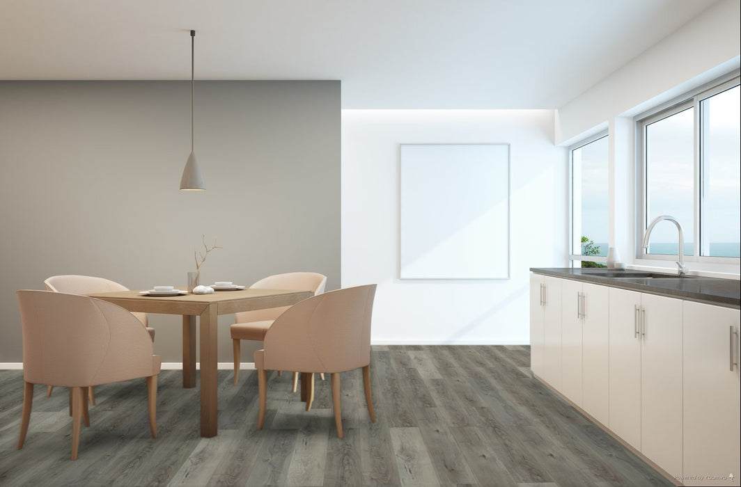 Toucan Stone SPC3 waterproof luxury vinyl flooring in dining room