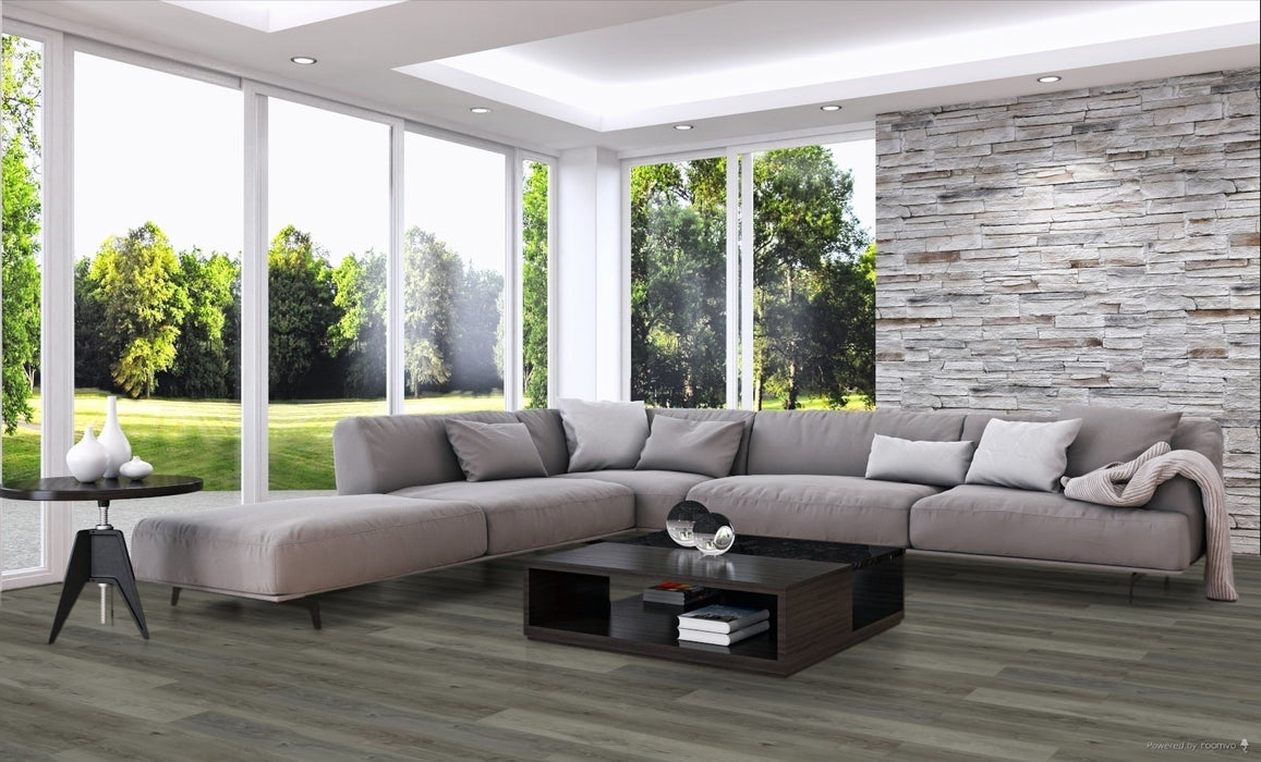 Toucan Stone SPC3 waterproof luxury vinyl flooring in living room
