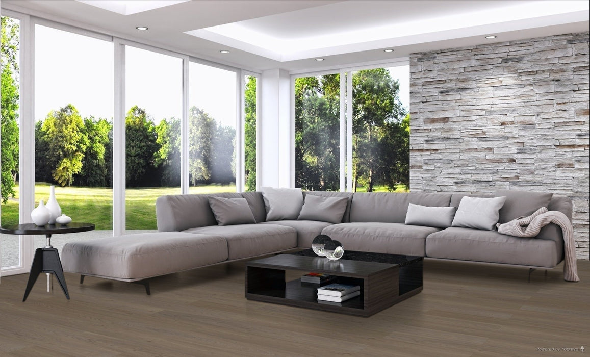 Toucan Sudede 7.72" waterproof TF80 laminate flooring in living room