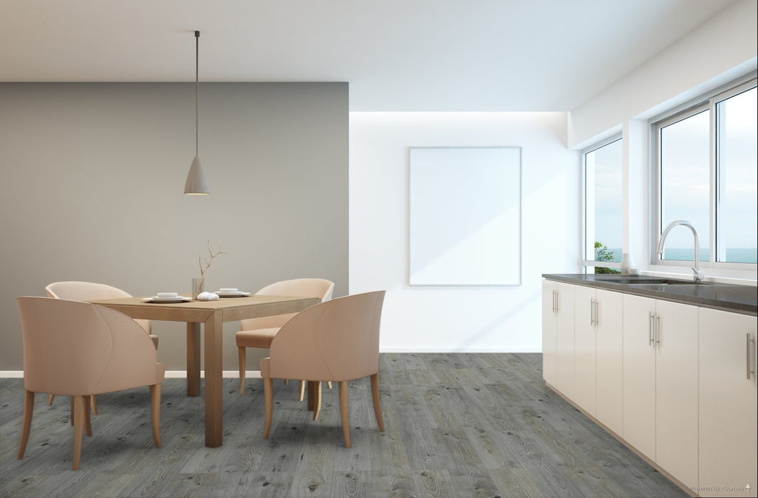 Toucan Summer Hare 7.72" waterproof TF80 laminate flooring in dining room