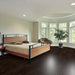 Toucan Titan Oak 5.00" Water Resistant Matt / Hand Scraped laminate flooring in bedroom