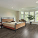 Toucan Treehouse 9.06" 6mm SPC5 vinyl flooring in bedroom
