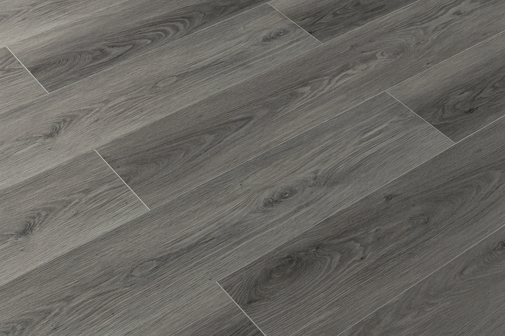 Toucan Wild Truffle 9.06" 6mm SPC5 vinyl flooring detail closeup