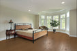 Toucan Woodland Studio Collection European White Oak engineered hardwood flooring in bedroom