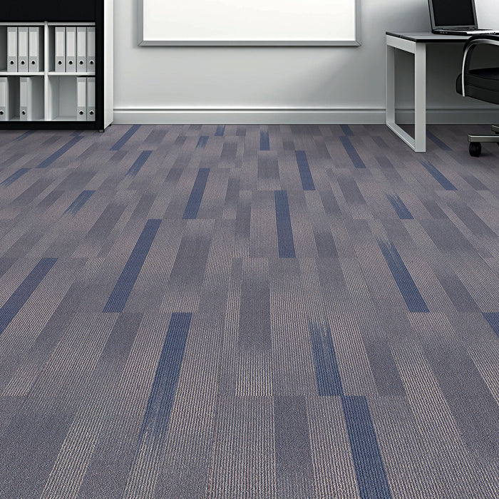 Next Floors Continuum Sapphire Dust 20" x 40" Carpet Tile