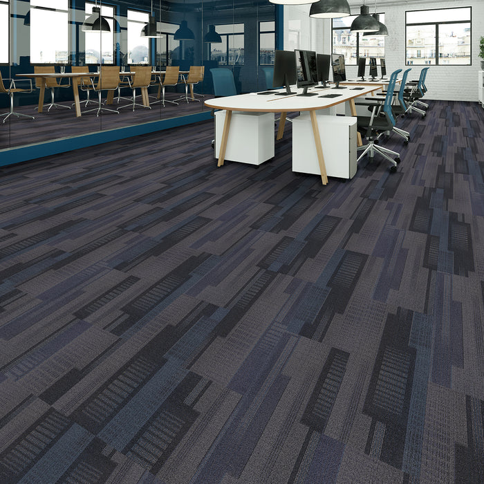 Next Floors Dedication North Sea 13" x 39" Carpet Tile