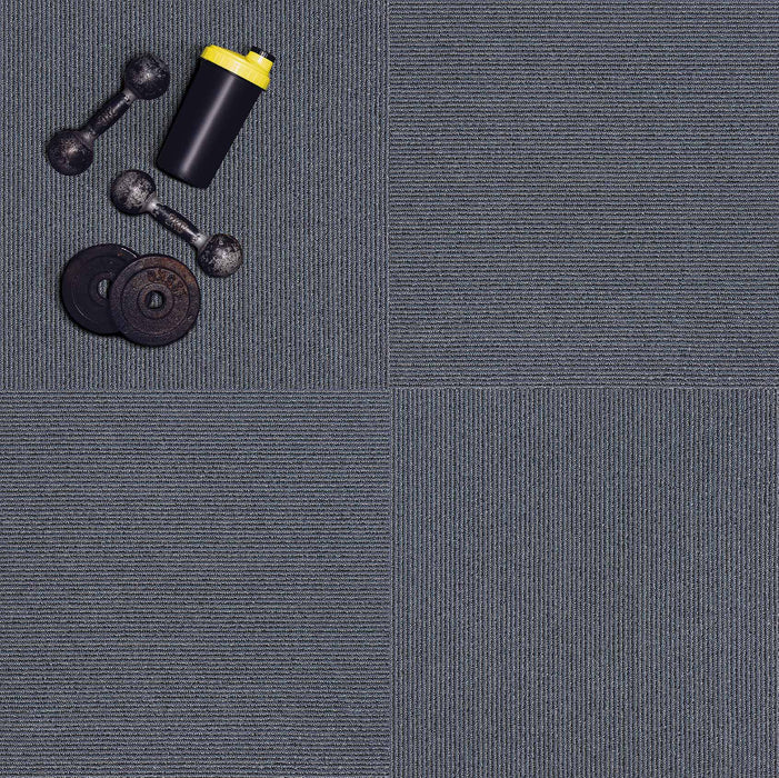 Next Floors Pinstripe Pacific 20" x 20" Carpet Tile