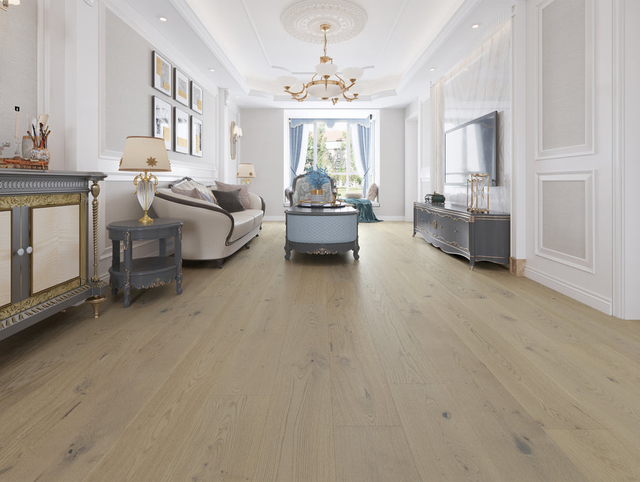 Biyork Floors Nouveau 7 Prelude European Oak Sandy Dream 7 1/2" Engineered Hardwood