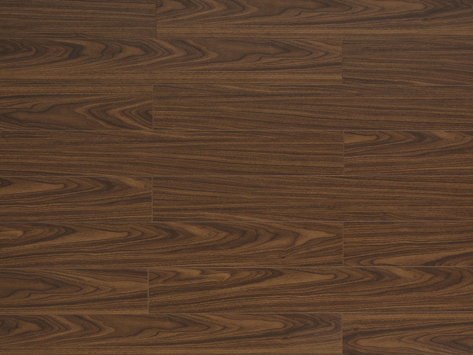 Toucan Hickory Classic 5.00" Water Resistant Matt / Hand Scraped laminate flooring detail sideview