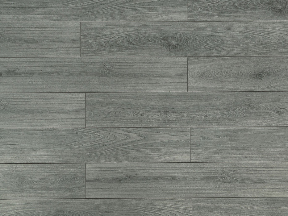 Toucan Ocean Grey 7.70" Water Resistant EIR laminate flooring detail 2